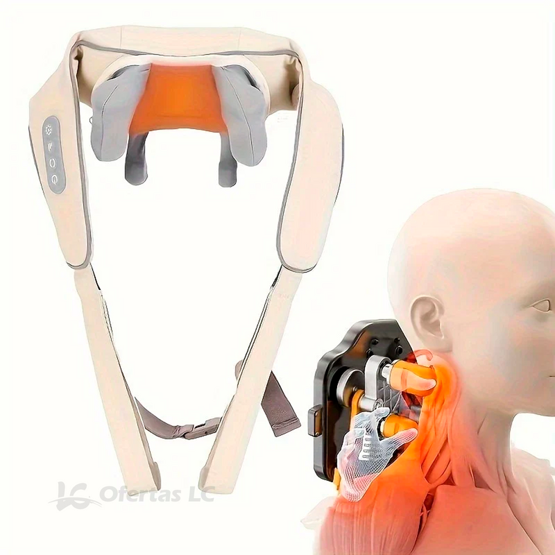 Massageador Inteligente - RelaxNeck - Alívio Para o Pescoço Ombros