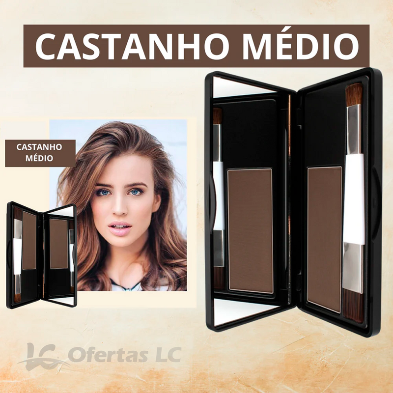 Retocador de Raiz- ROOT TOUCH Cobre raízes brancas e grisalhas