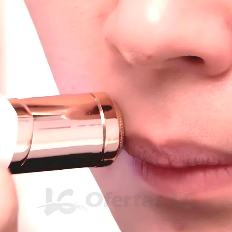 Depilador Facial SilkTouc- Remove os pelos faciais sem dor