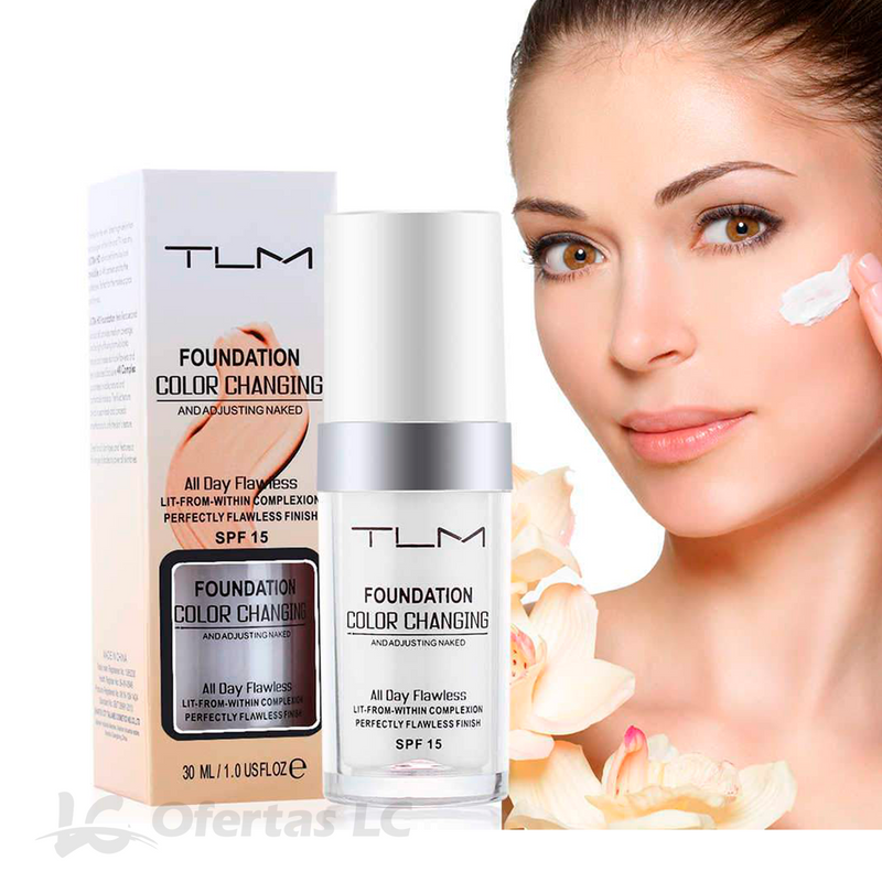 Base TLM Foundation 4 em 1 - Camufla Manchas e Marcas