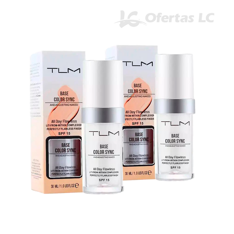 Base TLM Foundation 4 em 1 - Camufla Manchas e Marcas