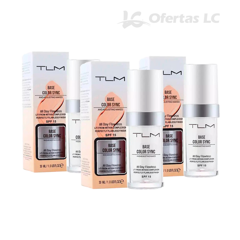 Base TLM Foundation 4 em 1 - Camufla Manchas e Marcas
