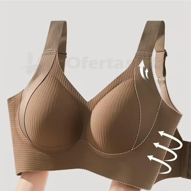 Sutiã de Alta Sustentação - Conforto Slim  Sustentação Firme Seios Elevados Pague 1 e Leve 3